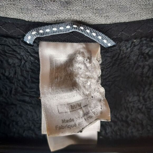 The North Face Women’s Black Fleece Pullover Medium 1/4 Zip Soft Plush - Picture 7 of 9